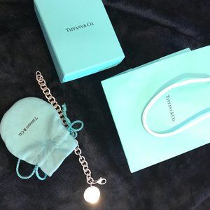 Tiffany & Co 925 sterling round tag Bracelet